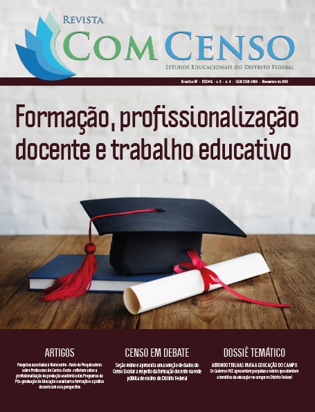 					Visualizar v. 5 n. 4 (2018): Revista Com Censo: Estudos Educacionais do Distrito Federal (RCC#15)
				