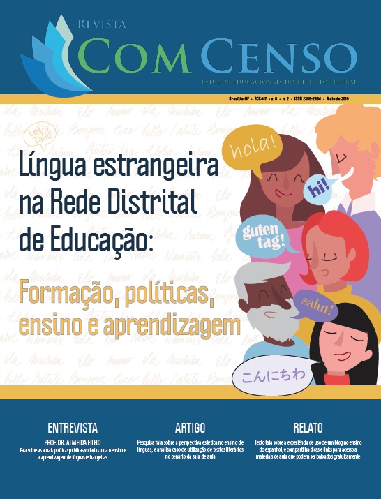 					View Vol. 6 No. 2 (2019): Revista Com Censo: Estudos Educacionais do Distrito Federal (RCC#17)
				