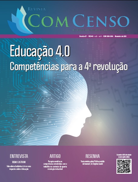 					Visualizar v. 6 n. 4 (2019): Revista Com Censo: Estudos Educacionais do Distrito Federal (RCC#19)
				