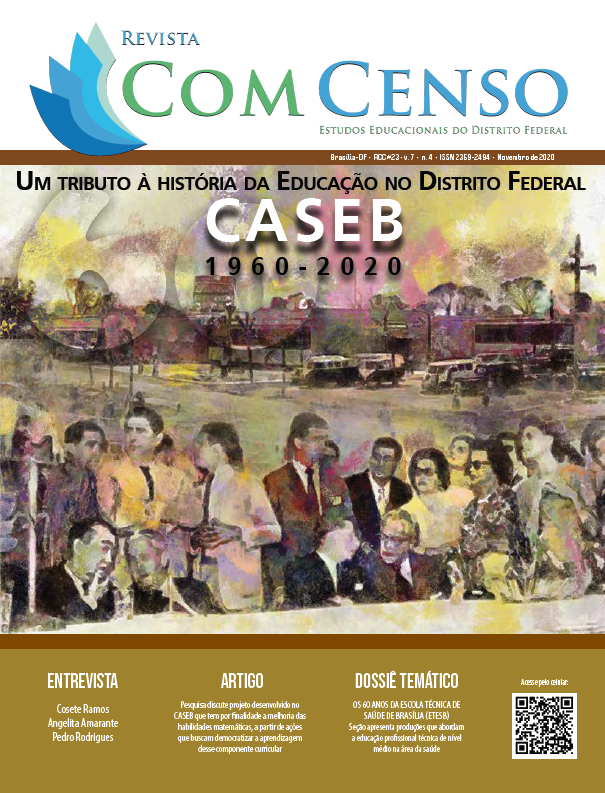 					Visualizar v. 7 n. 4 (2020): Revista Com Censo: Estudos Educacionais do Distrito Federal (RCC#23)
				