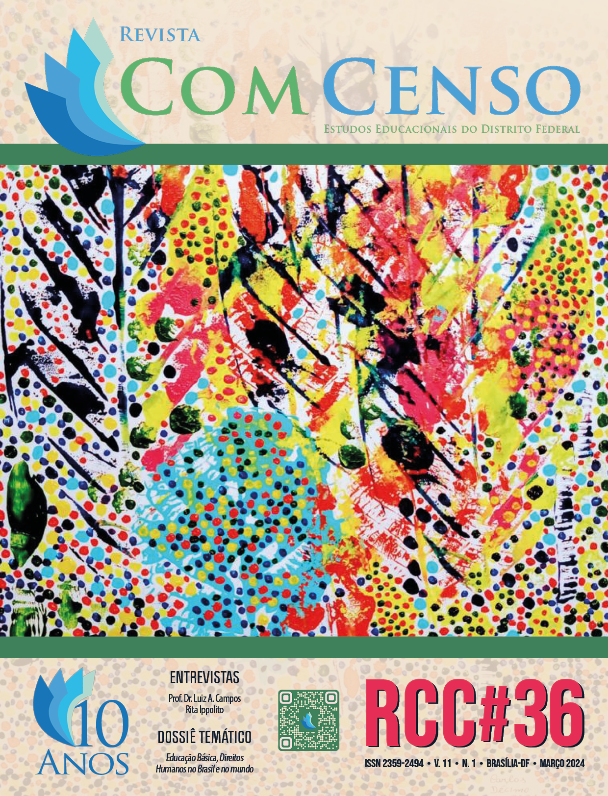 					View Vol. 11 No. 1 (2024): Revista Com Censo: Estudos Educacionais do Distrito Federal (RCC#36)
				