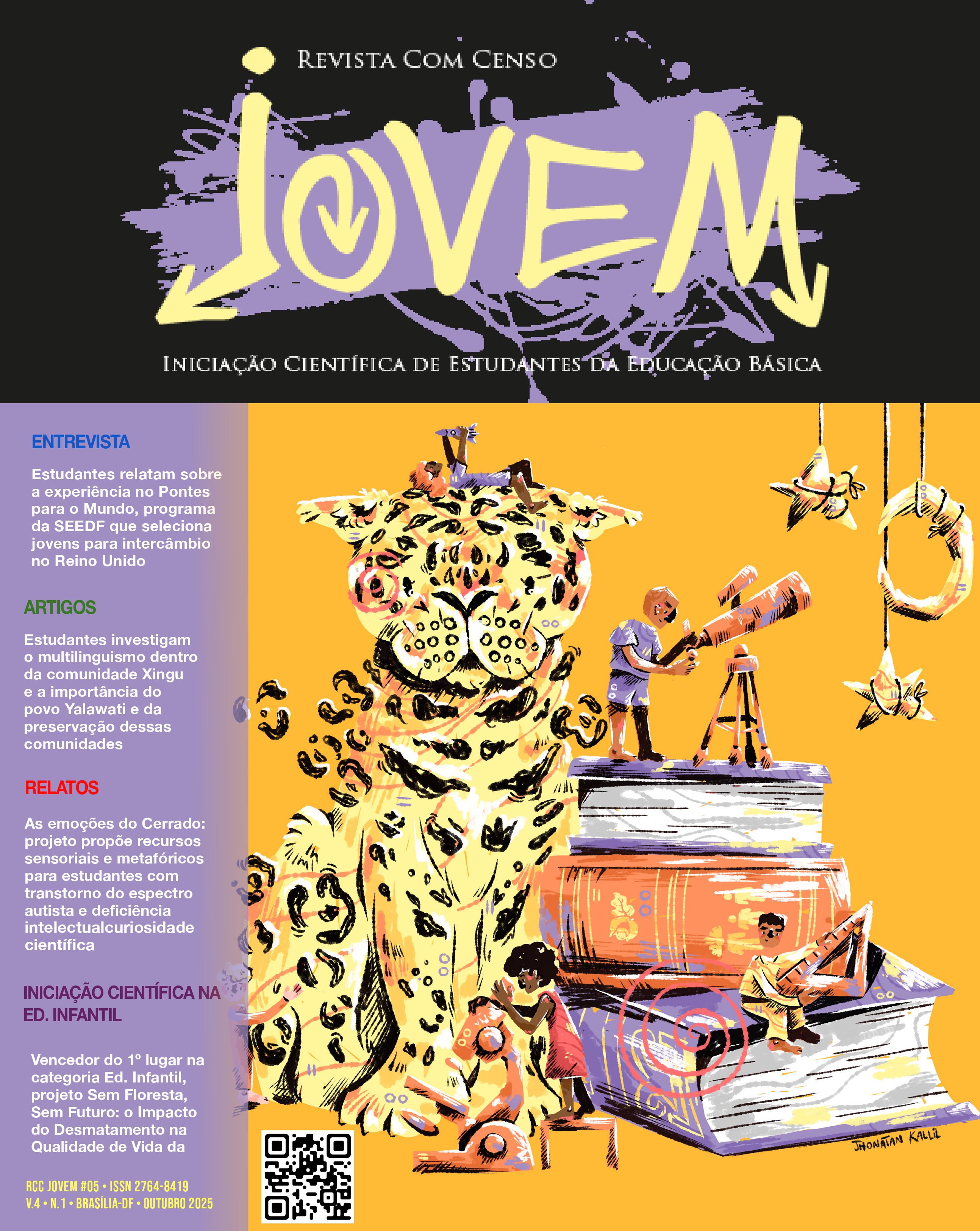					Visualizar v. 4 n. 1 (2025): Revista Com Censo Jovem: Iniciação Científica de Estudantes da Educação Básica (RCCJ#5)
				